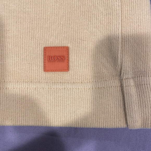 Hugo Boss tan zip up cardigan Large - Picture 3 of 4